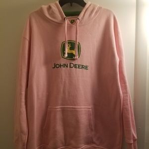 Pink John Deere Hoodie